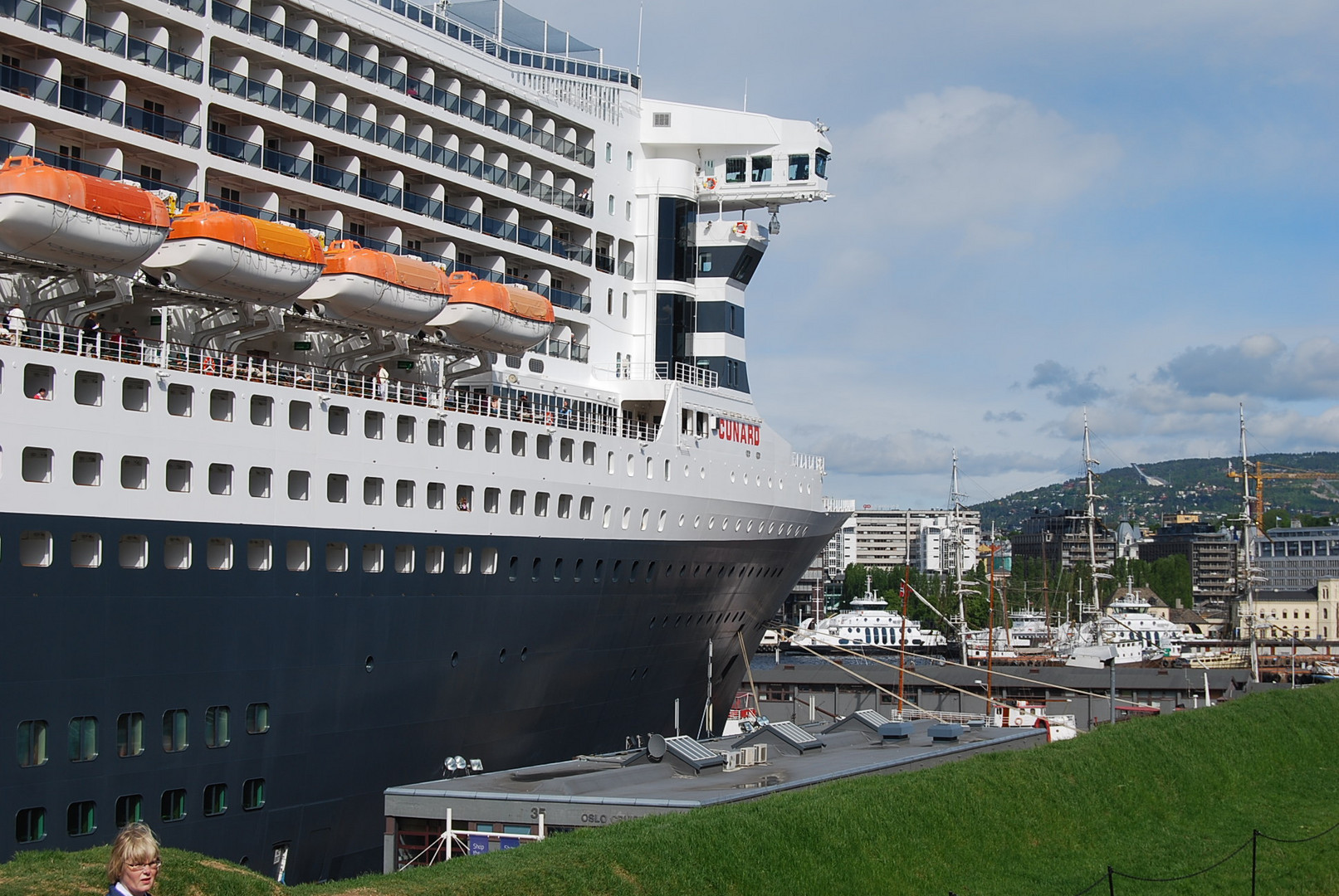 Queen Mary 2 in Oslo