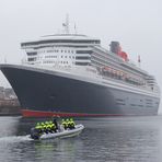 Queen Mary 2 mit Fjord-Reisenden in Stavanger