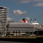 Queen Mary am Kreuzfahrtterminal