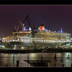 Queen Mary bei Nacht