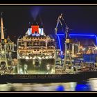 Queen Mary II im Dock Elbe 17 - Blue Goal No. 49