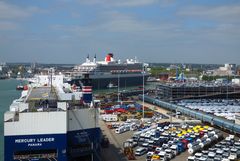 Queen Mary2 in Southampten