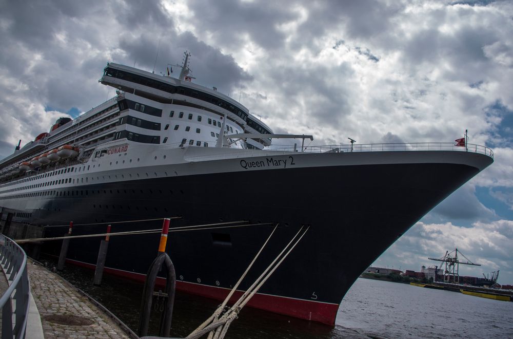 Queen Mary,festgezurrt