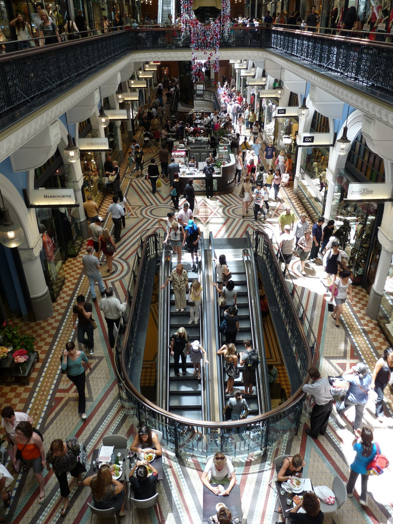 Queen Victoria Building von innen