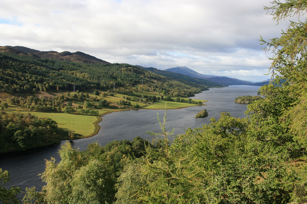 Queens View am Loch Tummel