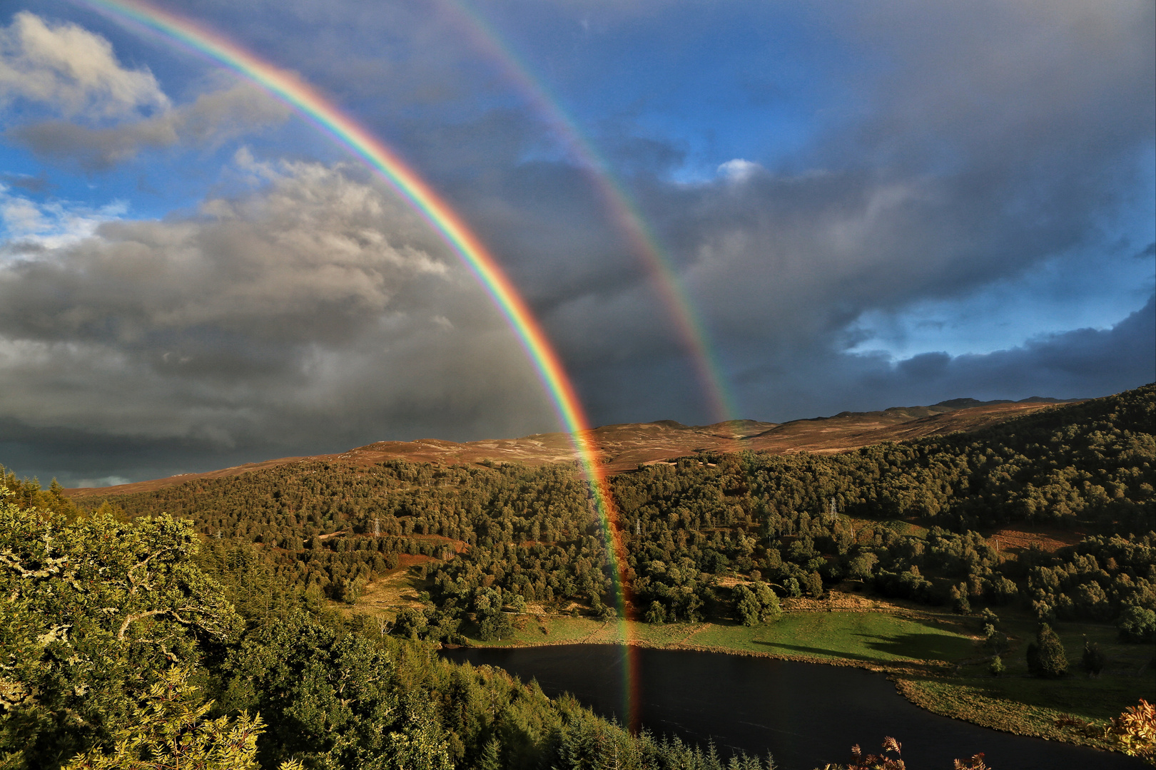 Queens View-Loch Tummel