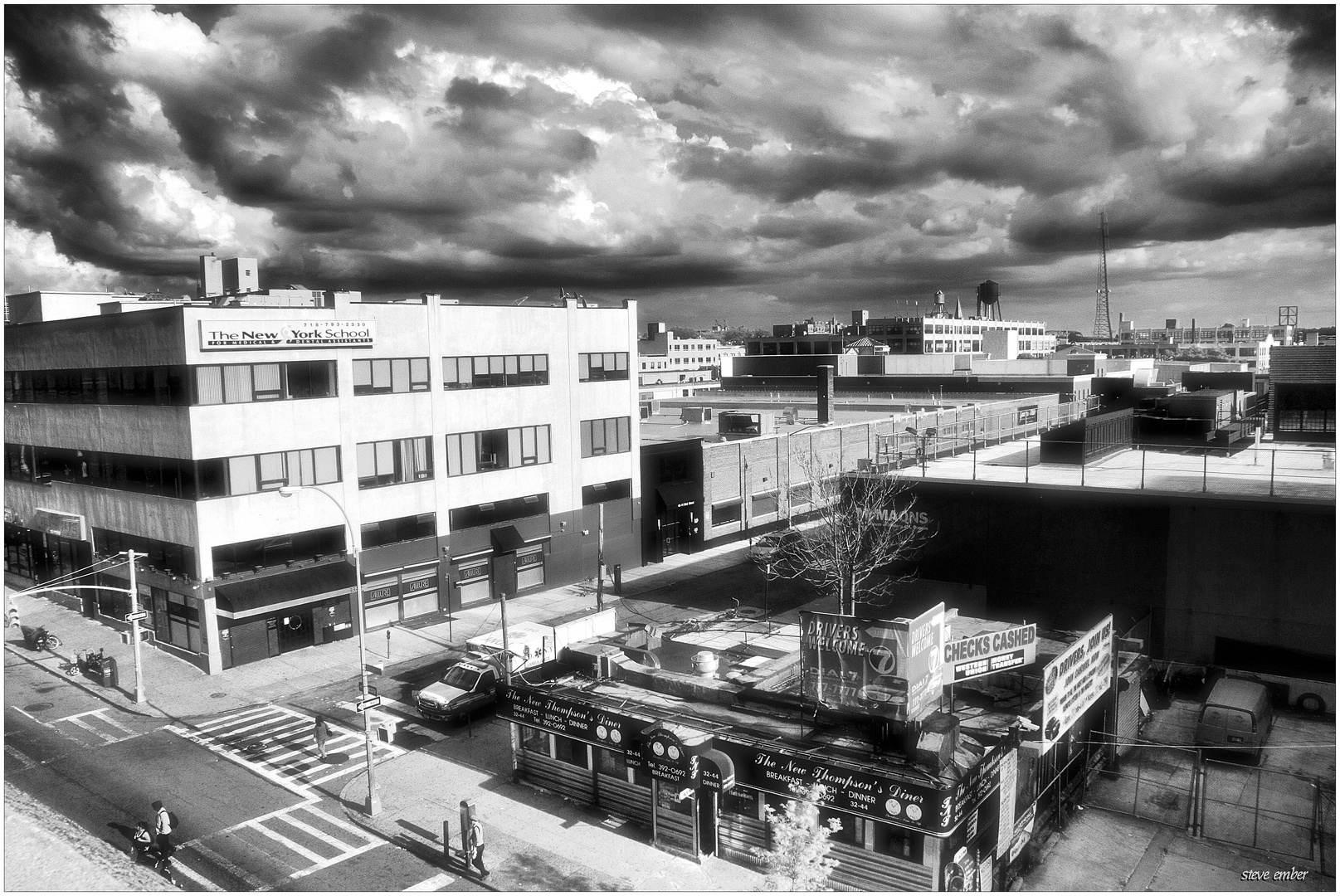 QueensScape No.2 - Storm Clouds Over Sunnyside