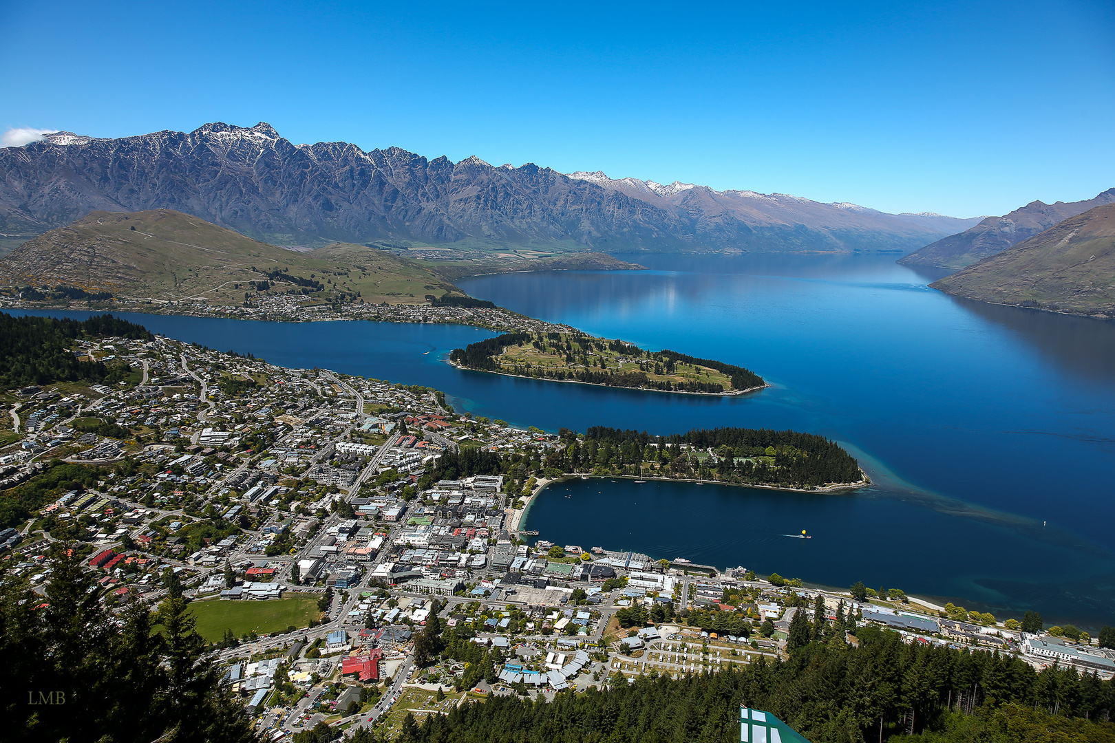 Queenstown am Lake Wakatipu