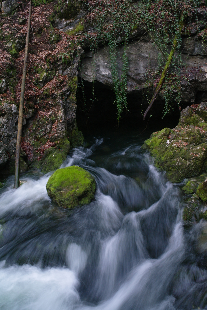 Quelle des Gollingerwasserfalls