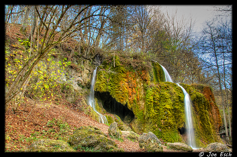 Quelle des Lebens - Naturdenkmal Wasserfall von Dreimühlen