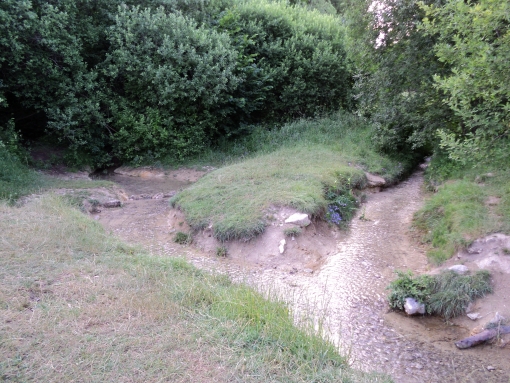 Quellgebiet oberhalb vom Wasserfall