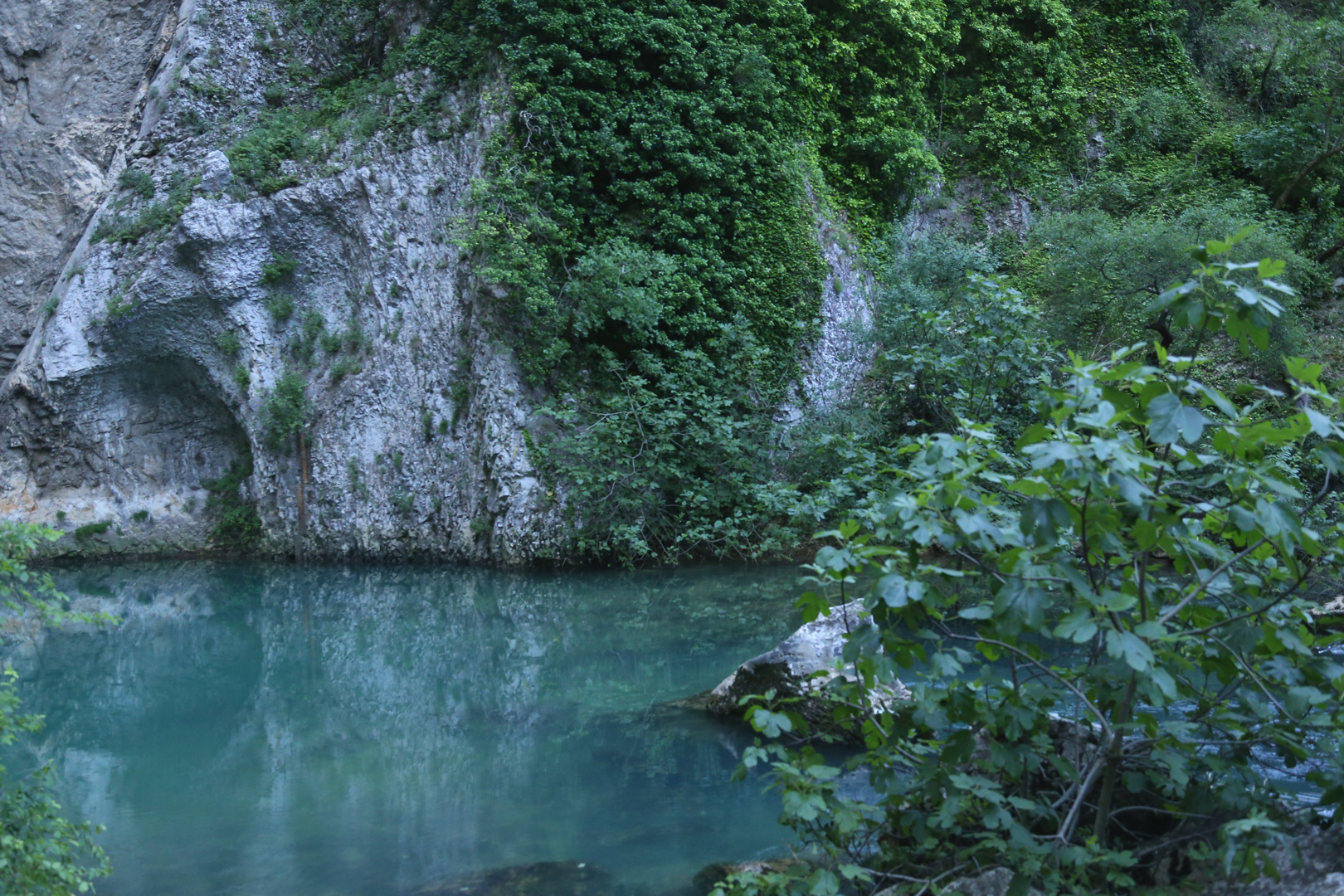 Quelltopf der "Fontaine de Vaucluse"