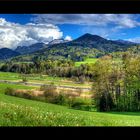 Quellwolken über Frasdorf