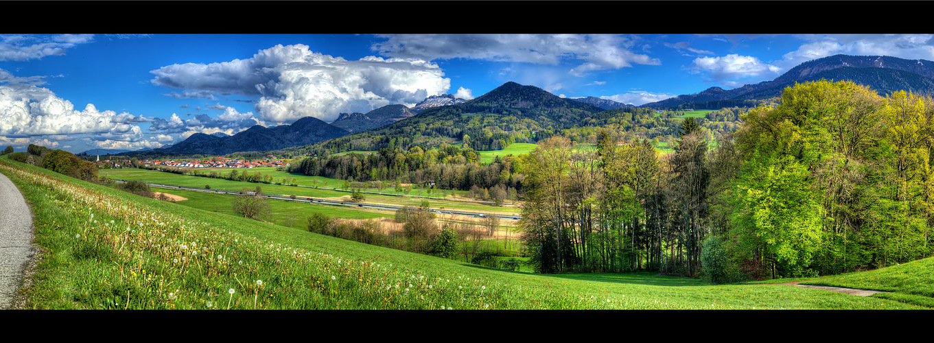 Quellwolken über Frasdorf