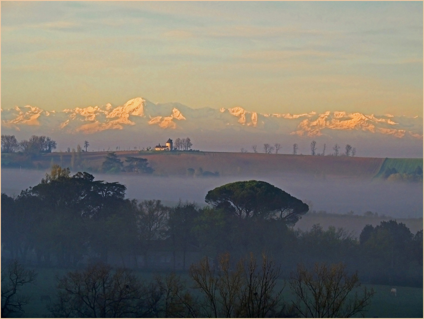 Quelque part dans le Gers au petit matin