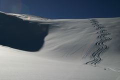 quelques traces à prafleuri, valais