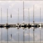 Quelques voiliers au port de Thonon !