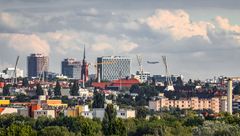 Quer über ganz Berlin