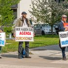 Querdenker-Demo vor der Stadthalle Rostock (5)