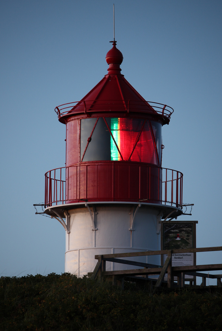 Quermarke von Norddorf/Amrum