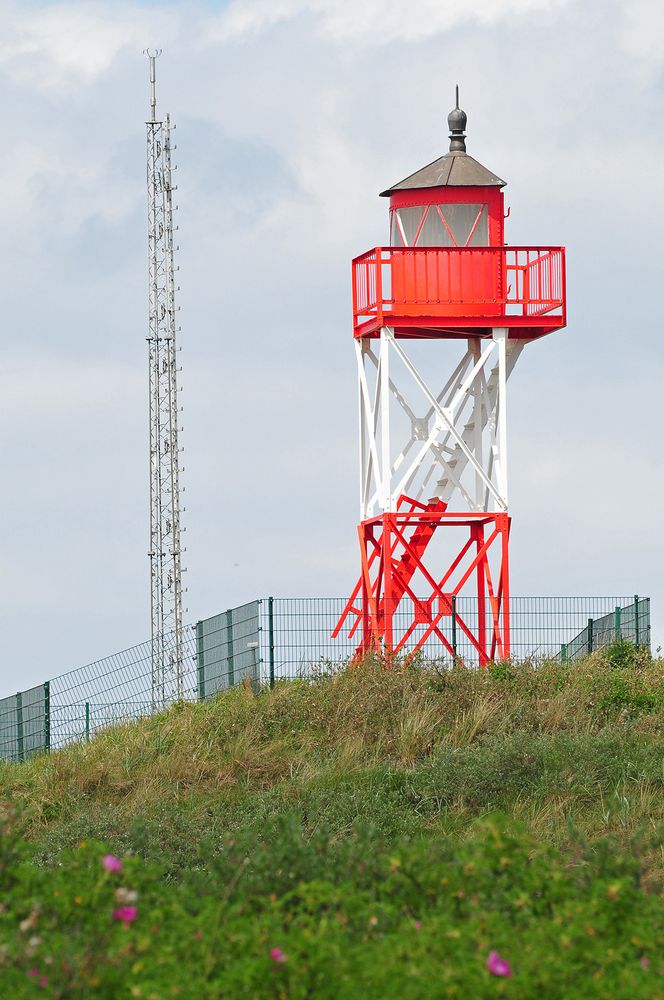 Quermarkenfeuer Borkum-Düne, heute nur noch Museumsseezeichen ohne Befeuerung.