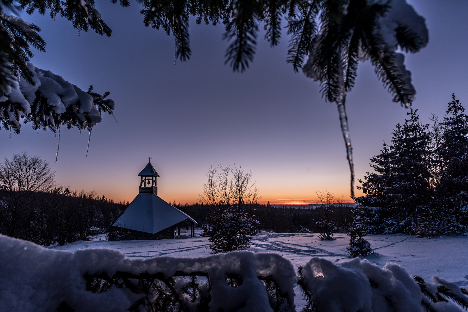 Quernstkapelle im Winter