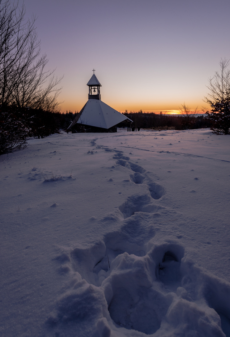 Quernstkapelle im Winter