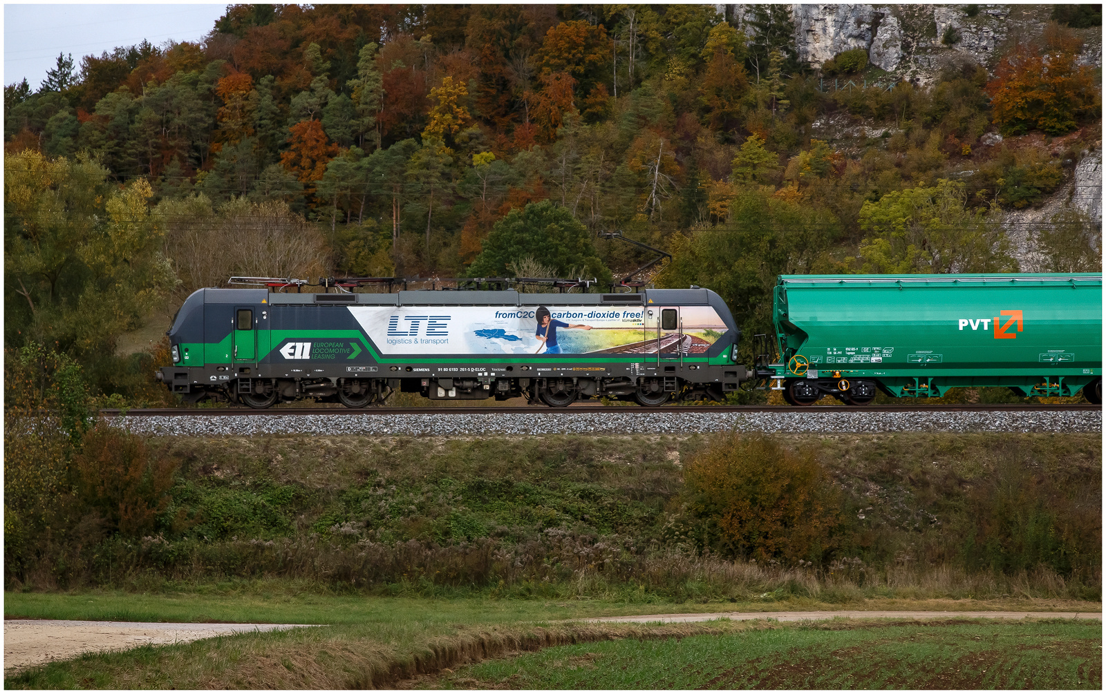  Querprofil der Siemens Vectron  