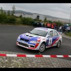 Quertreiber bei der Wartburg-Rallye '05 - Peter Corazza, Mitsubishi Lancer Evo 7