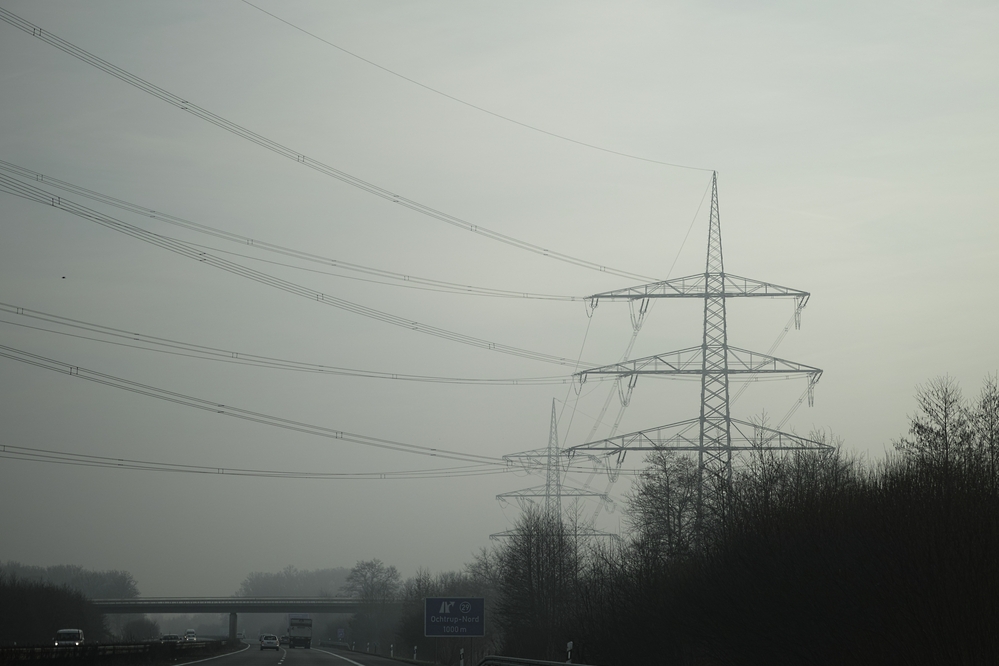 Querung einer Autobahn