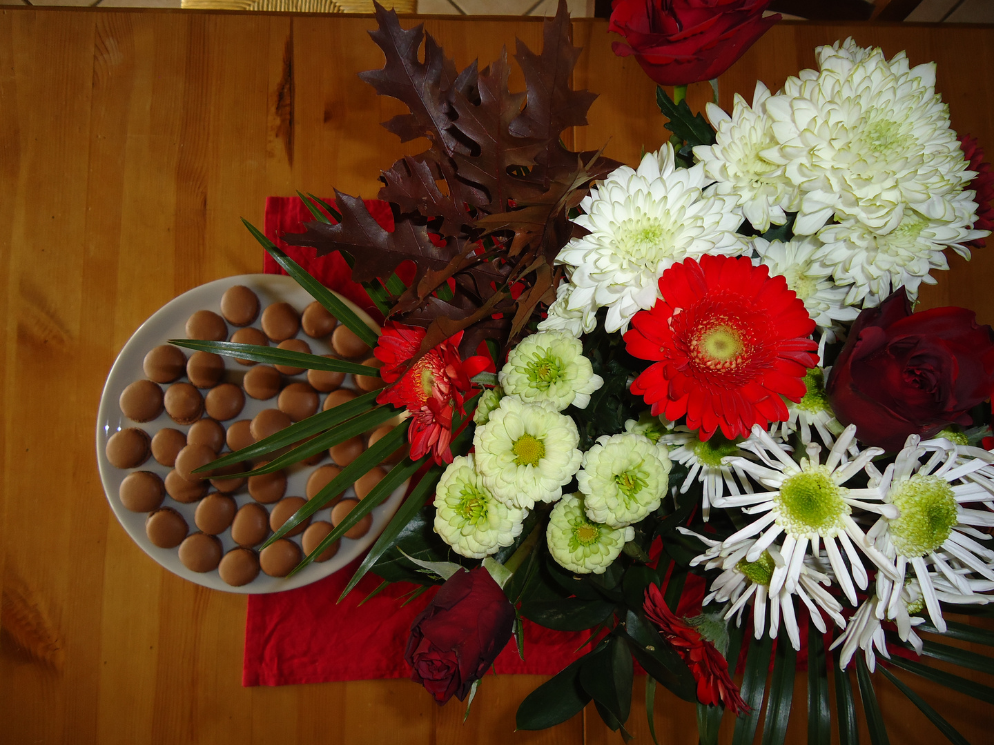 Qui se cache derriere ce beau bouquet???