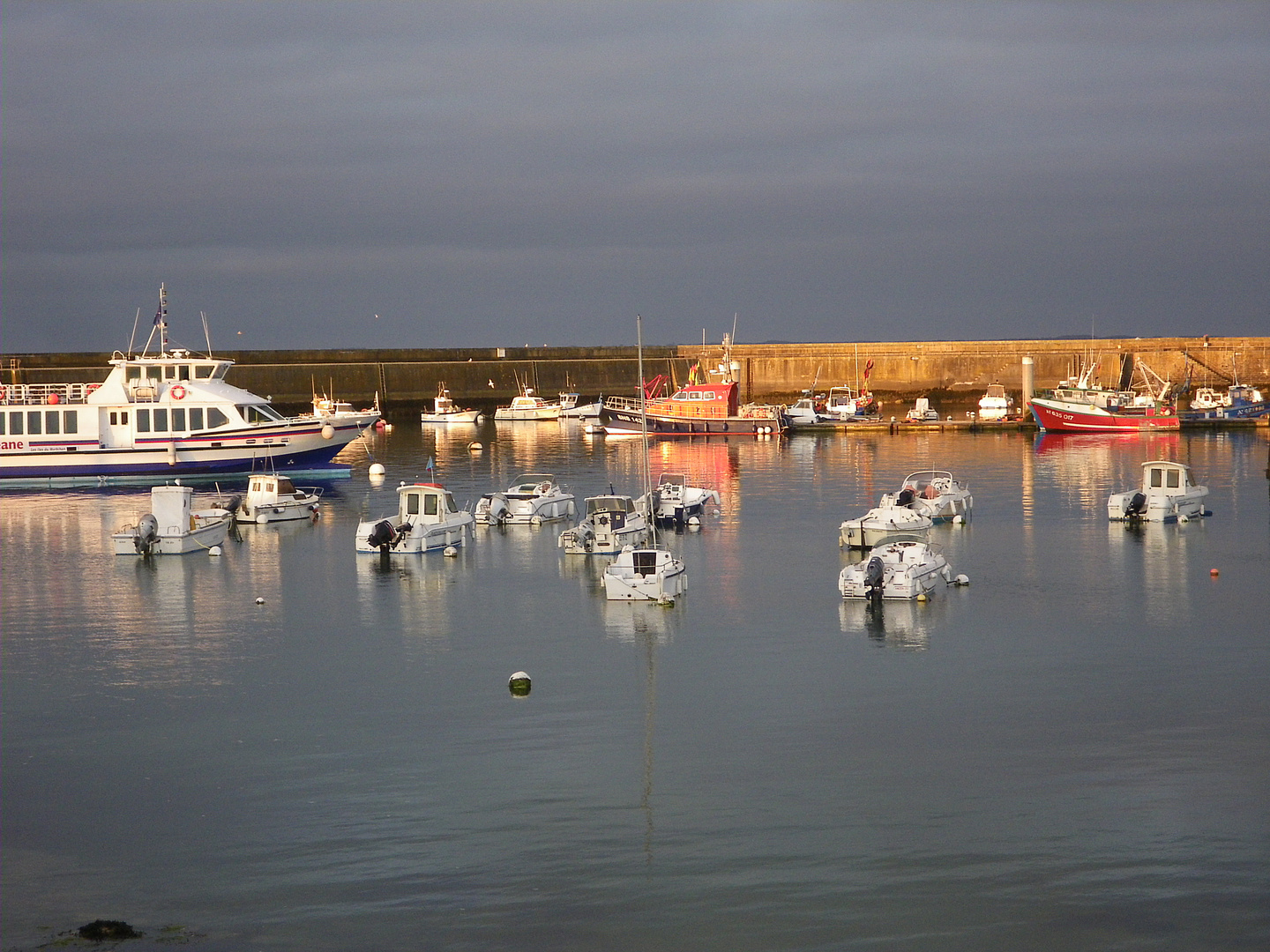 Quiberon, au lever du jour