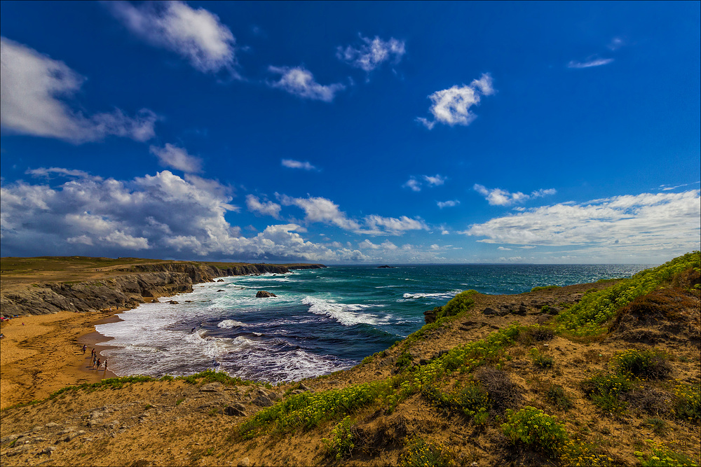 Quiberon côte sauvage .