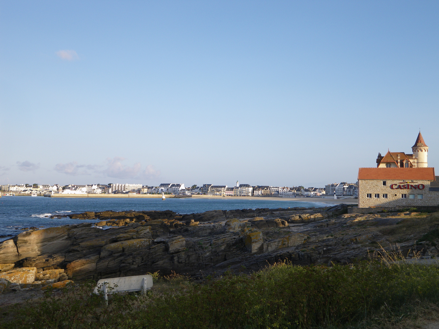 Quiberon, vue sur casino