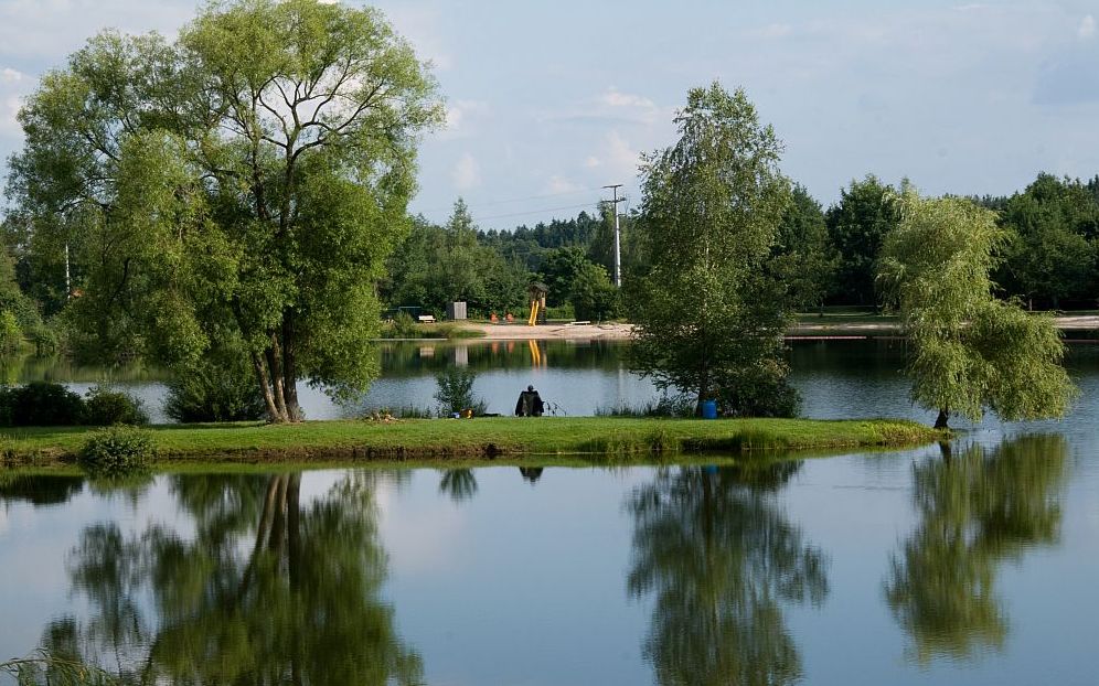 Quiet and peaceful summer day