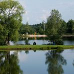 Quiet and peaceful summer day