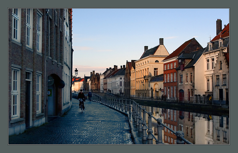 Quiet evening at Brugge