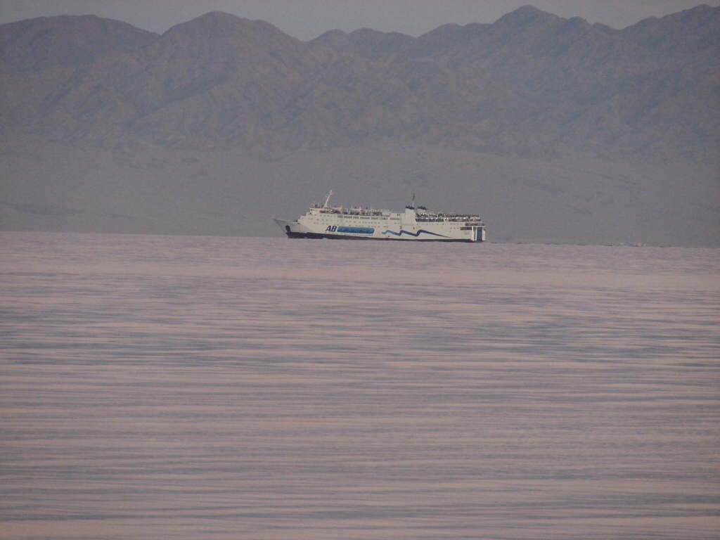 Quiet evening on the Beach of Nuweiba