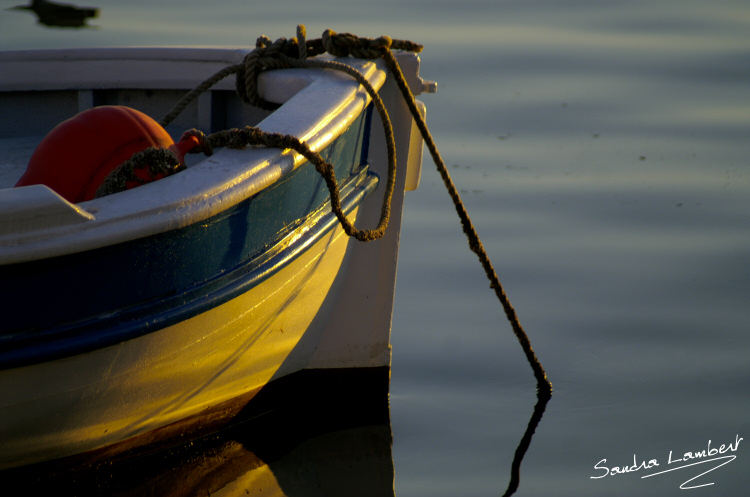 Quietly awaiting time to go to sea