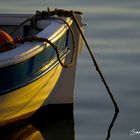 Quietly awaiting time to go to sea