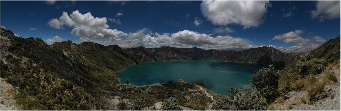 Quilotoa Kratersee