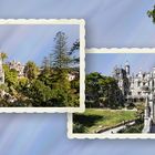 Quinta da Regaleira. Sintra. Vistas del palacio y jardines aledaños.