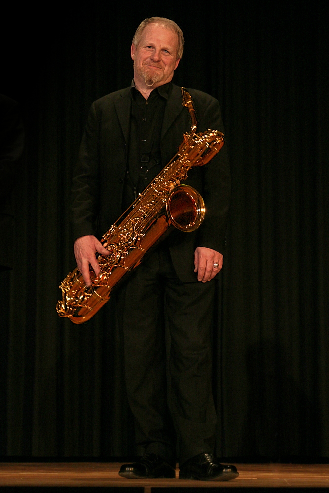 Quintessence Saxophone Quintet, Anatole Gomersall, Baritonsaxophon