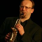 Quintessence Saxophone Quintet, Sven Hoffmann mit seinem Sopransaxophon