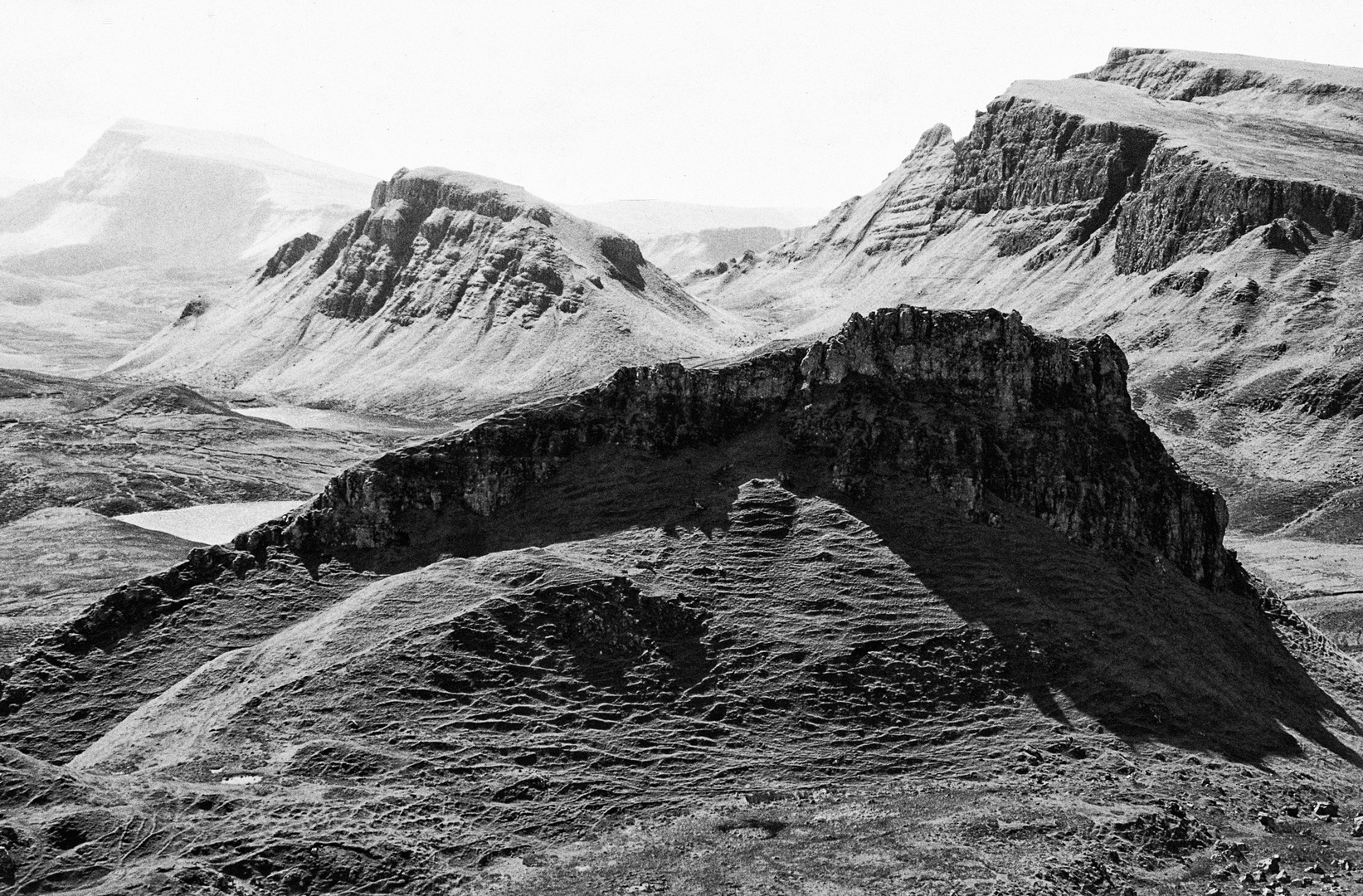 Quiraing auf Skye (Schottland) Foto & Bild | world, natur ...