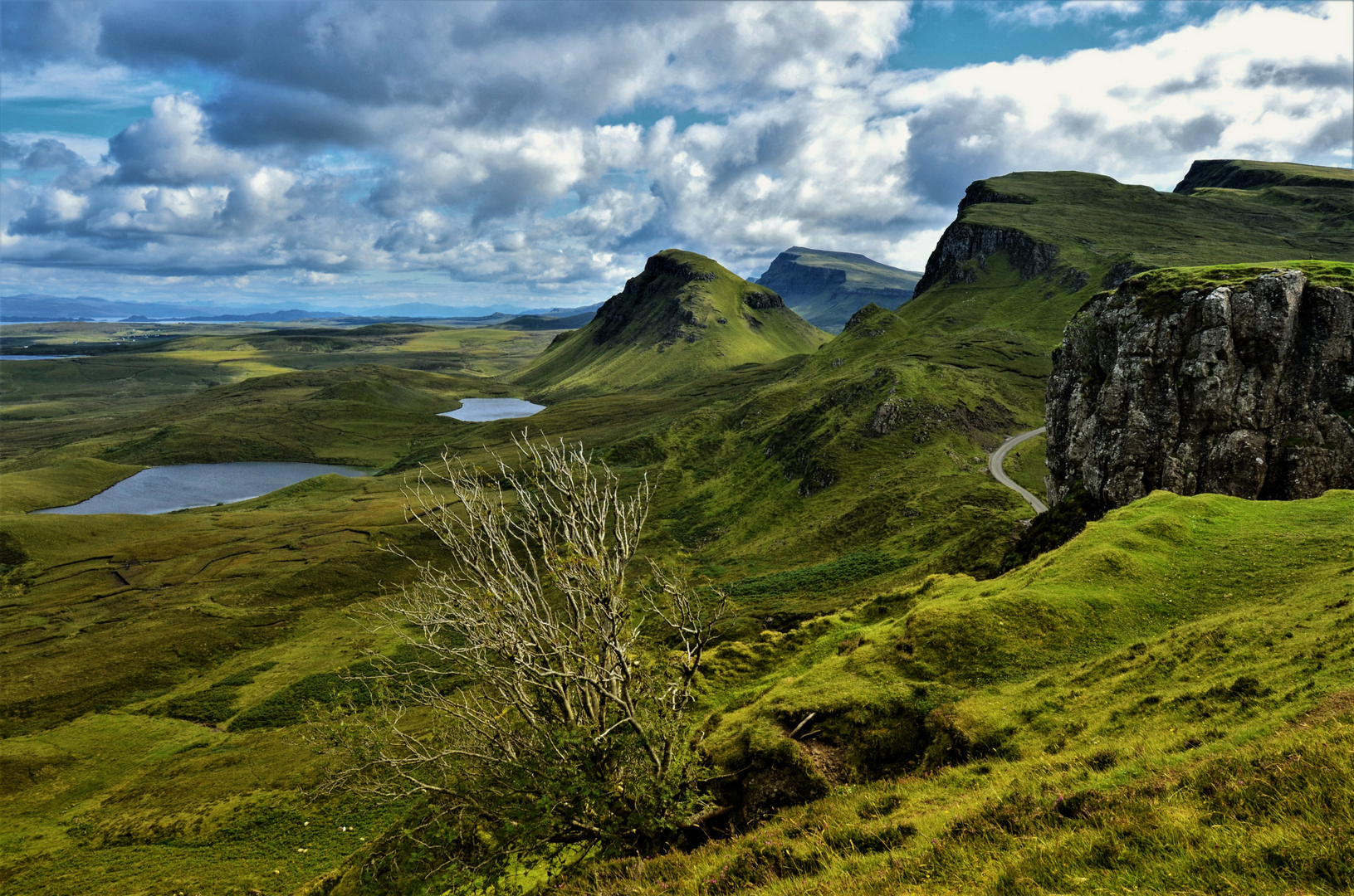Quiraing Isle of Skye 2017 Foto & Bild landschaft, wasser