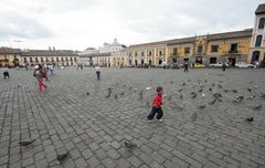 Quito Altstadt - Plaza San Francisco