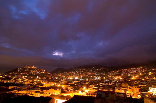 Quito am Abend