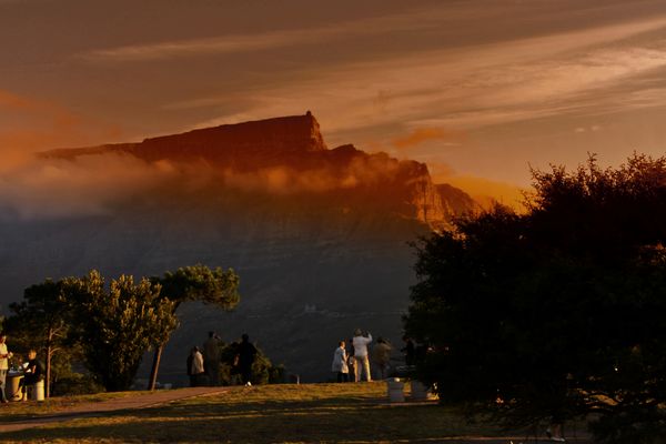 Qutlock of Captown - Tafelberg - Motiv vom Weltenbummler