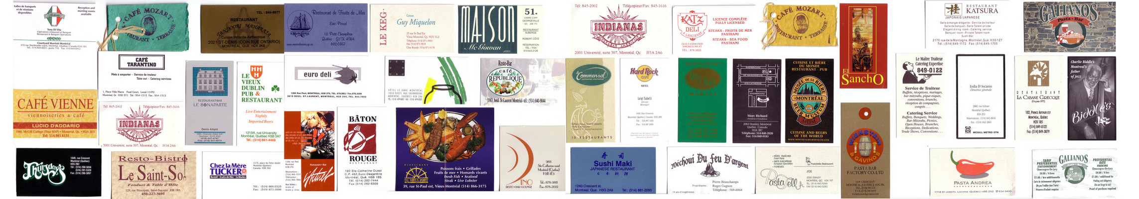 R comme Restaurants